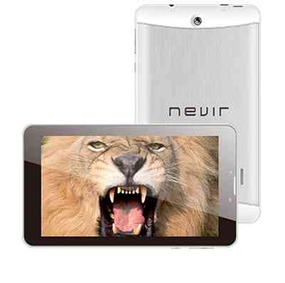 Nevir Tablet 7 Dual Core 8gb Dual Sim Platablanc